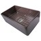 Nantucket Sinks 30 Inch Coffee Brown Fireclay Farmhouse Kitchen Sink T-FCFS30CB - alternate 1